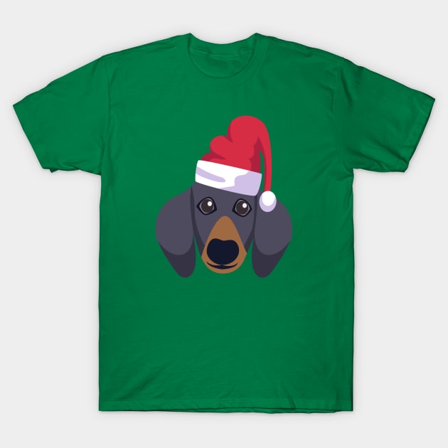 Funny Dachshund Dog Christmas 2020 Dog Lover Christmas T-Shirt by cuffiz